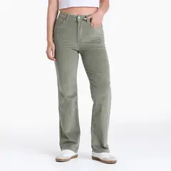 DOO AUSTRALIA - Pantalón Recto Mujer Tiro medio
