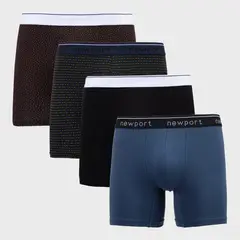 NEWPORT - Boxer Hombre Pack de 4
