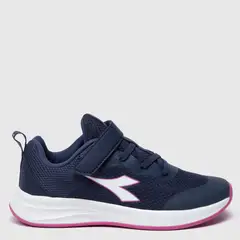 DIADORA - Tenis moda Solton K Niña con Velcro