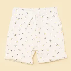 YAMP - Short para Bebé niña Cintura elásticada de Algodón