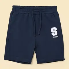YAMP - Short para Bebé niño Cintura elásticada de Algodón