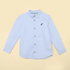 YAMP - Camisa para Niño Manga larga de Algodón