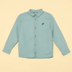 YAMP - Camisa para Niño Manga larga de Algodón