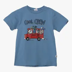 YAMP - Camiseta para Niño con Estampado Manga corta