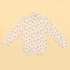 YAMP - Camisa para Niño Manga larga de Algodón