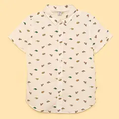 YAMP - Camisa para Niño Manga corta de Algodón