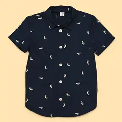 YAMP - Camisa para Niño Manga corta de Algodón