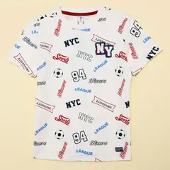 YAMP - Camiseta Niño Manga corta Algodón
