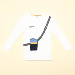 YAMP - Camiseta Niño Manga larga Algodón
