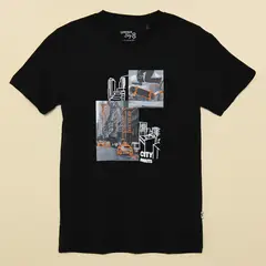 YAMP - Camiseta para Niño con Estampado Manga corta de Algodón