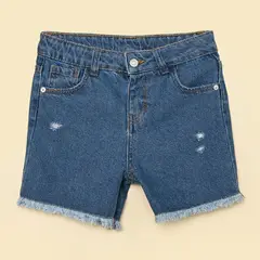 YAMP - Short para Niña Roturas de Algodón
