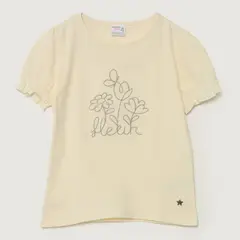 YAMP - Camiseta para Niña de Rayas Manga corta