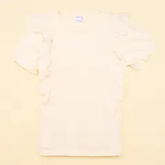 YAMP - Camiseta para Niña con Boleros Manga corta
