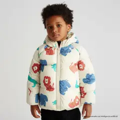 YAMP - Chaqueta para Bebé niño con Estampado Con capucha