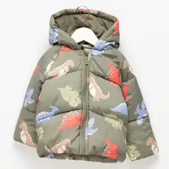 YAMP - Chaqueta para Bebé niño con Estampado Con capucha