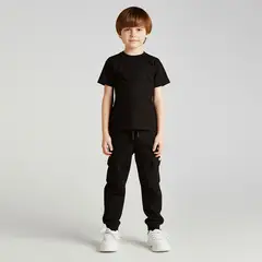 YAMP - Jogger para Niño Cintura elásticada de Algodón