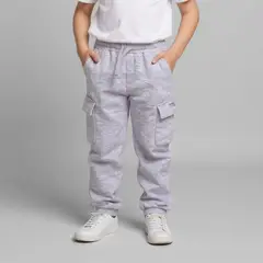 YAMP - Jogger para Niño Cintura elásticada de Algodón