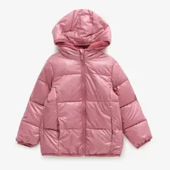 YAMP - Chaqueta para Niña Acolchado Con capucha