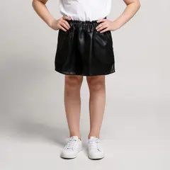 YAMP - Falda Niña Efecto cuero