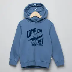 YAMP - Saco para Niño con Estampado Con capucha de Algodón