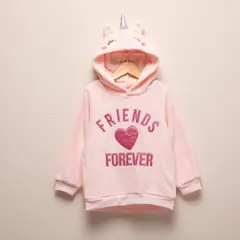 YAMP - Saco para Niña con aplique Con capucha