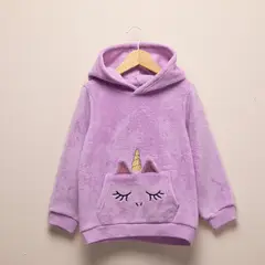 YAMP - Saco para Niña con aplique Con capucha