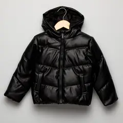 YAMP - Chaqueta para Niña Acolchado Con capucha