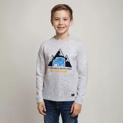 YAMP - Camiseta manga larga Niño Con Estampado Manga larga Algodón