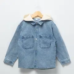 YAMP - Chaqueta para Niño Con capucha de Algodón