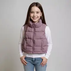 YAMP - Chaleco Para Niña Acolchado