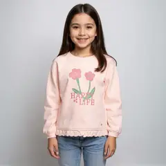 YAMP - Saco para Niña con Flores