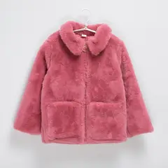 YAMP - Chaqueta para Niña Efecto pelo