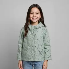 YAMP - Chaqueta Impermeable para Niña