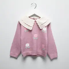 YAMP - Saco Bebé niña Tejido Con cuello