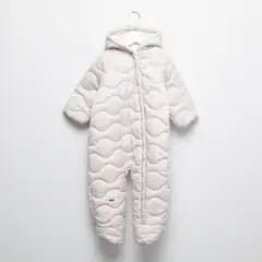 YAMP - Enterizo Bebé niña Acolchado Con capucha Manga larga