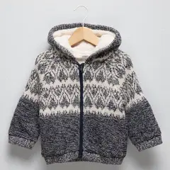YAMP - Saco Bebé niña Con capucha Manga larga Algodón