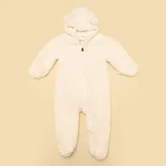 YAMP - Enterizo para Bebé niña Ovejera Con capucha Manga larga