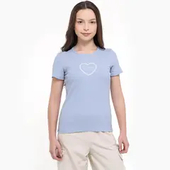 ELV - Camiseta para Niña Manga corta