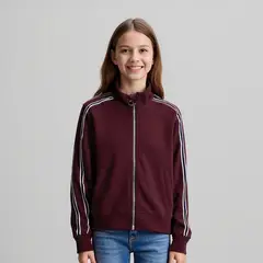 ELV - Saco para Niña Con cuello de Algodón