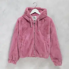ELV - Chaqueta para Niña Efecto pelo Con capucha