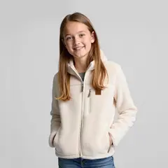DOO AUSTRALIA - Saco para Niña Efecto pelo Con capucha