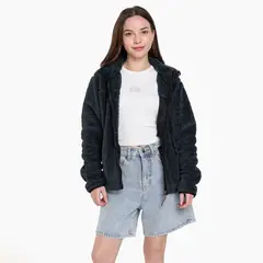 DOO AUSTRALIA - Saco para Niña Efecto pelo Con capucha