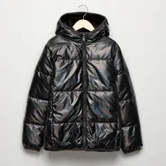 ELV - Chaqueta Con capucha Para Niña Acolchado