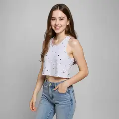 ELV - Top para Niña de Algodón