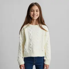 ELV - Saco para Niña Trenzado