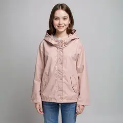 ELV - Chaqueta para Niña Con capucha Poliéster