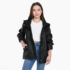 ELV - Chaqueta para Niña Con capucha Poliéster
