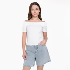 ELV - Camiseta para Niña Manga corta de Algodón