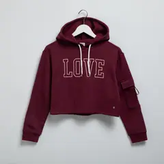 ELV - Saco para Niña Con capucha de Algodón