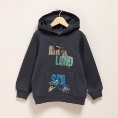 JURASSIC WORLD - Saco Niño Con capucha Estampado Algodón